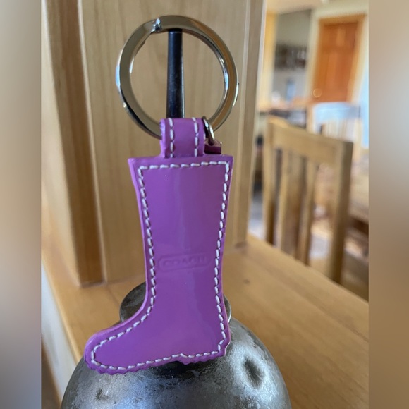 Coach Rain Boot Charm Fob - Picture 2 of 2